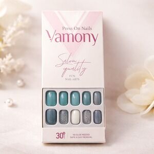 NEW Vamony Press On Nails‎ Salon Quality
